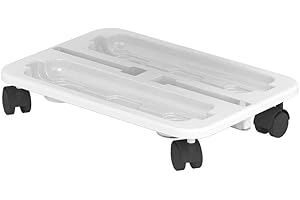 DEFLECTO Socle sur roulettes pour caddie