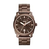 Fossil Herren Quarz Uhr mit Edelstahl Armband FS5370