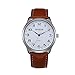 Produktbild Armbanduhren männer Herrenuhr mit Datum Funktion Herren Fashion Casual Men's Watch Stainless Steel Leather Strap Watch Armbanduhr Uhren Armbanduhren Herrenarmbanduh G