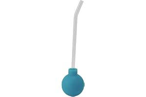 Brrnoo Manuell dammsugare för borttagning av tonsillstenar munrengöringsverktyg PVC-boll med sugslang för dålig andedräkt
