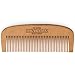 Hair and Beard Comb - Perfect for Beard Balms and Oils - Anti-Static, No Snag Wooden Brush - Presented in Cardboard Gift Box
