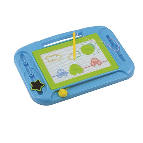 Preisvergleich Produktbild KINDERTAFEL ZAUBERTAFEL MAGNETTAFEL MALTAFEL ZEICHENTAFEL SCHREIBTAFEL DRAWING BOARD mit 3 STEMPELN