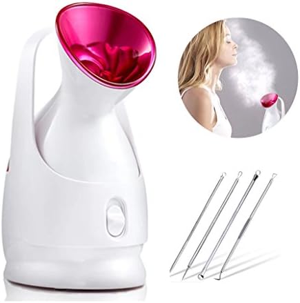 Facial Steamer Home SPA Sauna Ionic Warm Spray Deep Cleansing, AYESY Beauty Instrument Moisturize Skin Care Rejuvenate Hydrate 4 Piece Blackhead Acne Remover Kit