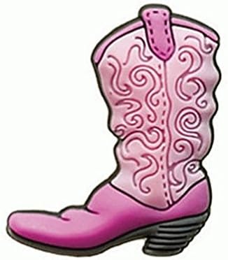 Jibbitz Cowboy Boot Pink