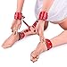 Produktbild Sexy Suit Fun Cross Bondage Spielzeug Leder Backhand Bundling Erwachsene Produkte Handschellen Beinschellen Fesseln Kits zum Spielen von Spielen,Red