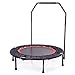 Produktbild DUOER home-Gartentrampoline Mini-Trampolin mit Sicherheits-Pad, Indoor-Trampolin, Klapp-Heimtrainings-Fitness-Trampolin für Erwachsene Kinder, 40 Zoll (Color : B)