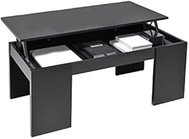 Weber Industries 026216 Contemporain Newton Table Basse Noir 100,5 x 43,5 x 50 cm