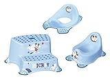 3er Z Set Micky Maus Töpfchen + WC Aufsatz + Hocker zweistufig Neu