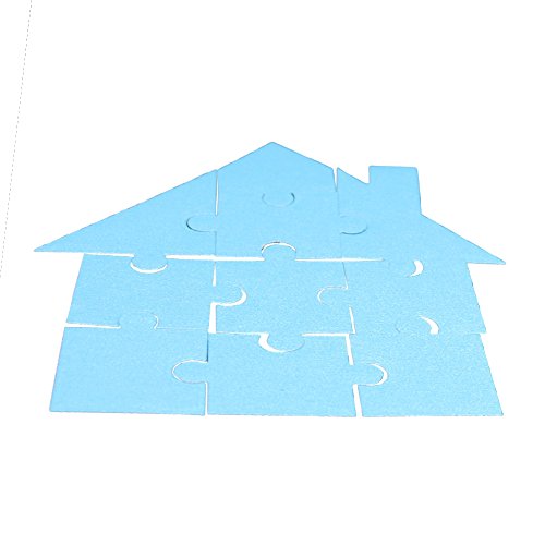 Amazingdeal365 Haus Metall Form Schablonen Schneiden DIY Dekor Sammelalbum Karten Buchzeichen Lesezeichen als Geschenk für Freunde Geburtstag Kinder,Kindergarten Hobby Schule Handarbeit Unterricht usw. Ein tolles Geschenk! - 6