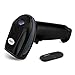 Produktbild AUKEY Barcode Scanner Laser 2.4GHZ Wireless Scanner automatisch Handscanner Wireless & USB Kabel mit LED-Anzeige und Summer Kompatibel mit Windows, iOS, Linux, Mac usw. Schwarz [ Neue Version]