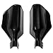 Generic Handlebar Guards ,Universal Motorcycle Handlebar Hand Brush Guards Protector Handguards for Yamaha Dirt Bike Scooter A Pair - 200*110*75mm, black RS.345.00