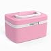 Produktbild EVERTOP Kosmetik Organizer Zahlenschloss Aufwahrungbox Tragbare Make up Aufbewahrung ABS Kosmetikkoffer mit Zahlencode (Rosa)