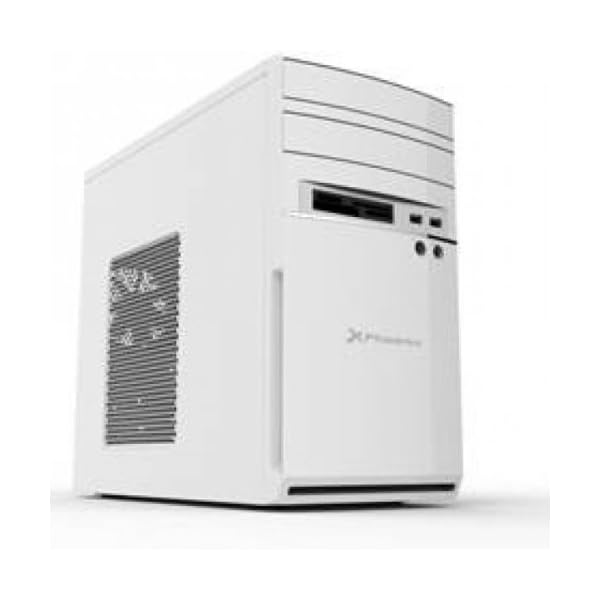 Phoenix Technologies PHCAJAMICROATXW - Caja de Ordenador semitorre, Micro ATX, Ventilador 80 mm, Lector de Tarjetas…
