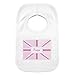 Pink Patchwork Union Jack 0-3 Months Baby Bib. This is a great product that can be personalised to your requirements ( please see main discription for full details ) Ideal gifts and presents for weddings, Christenings, Birthdays, Christmas etc...