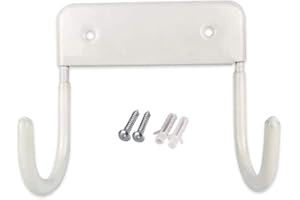 GCROET Cintre de Planche à Repasser, Support de Planche Murale en Acier Inoxydable, Crochet de Planche à Repasser, Panneaux de Repassage Support Mural avec Crochets, Support de Planche à