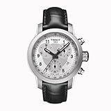 Tissot Damen Chronograph Quarz Uhr mit Leder Armband T055.217.16.032.02