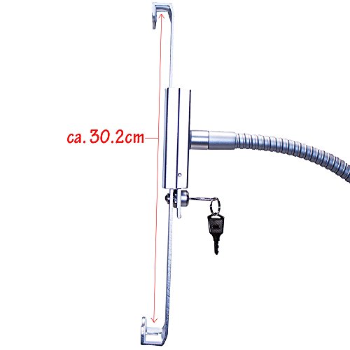 UrbanNerd Abschließbare Comfort Ständer aus Metall – Halterung – Halter – Holder für Apple iPad & Samsung Galaxy Tab und alle Tablet bis 30.5 cm - 3