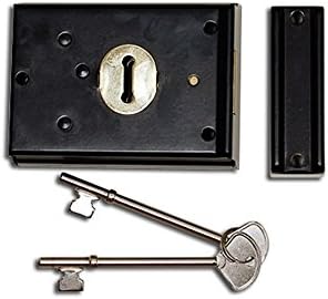 Double hand rim dead lock black 101mm