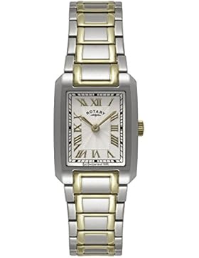 Rotary Damen-Armbanduhr XS Analog Quarz Edelstahl beschichtet LB02606/40