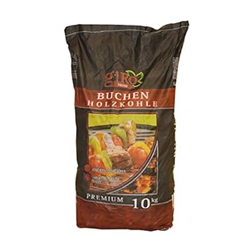 10 Kg Giro Buchengrillkohle Holzkohle Buche Grillkohle Buchengrillholzkohle Premium