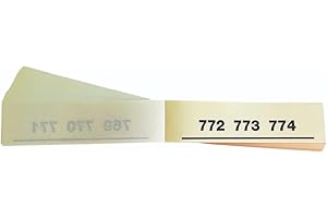 JP-JORPAY Papeletas para Rifas-Talonario de Rifas-Boletos para Sorteos (1000-Tres Números)