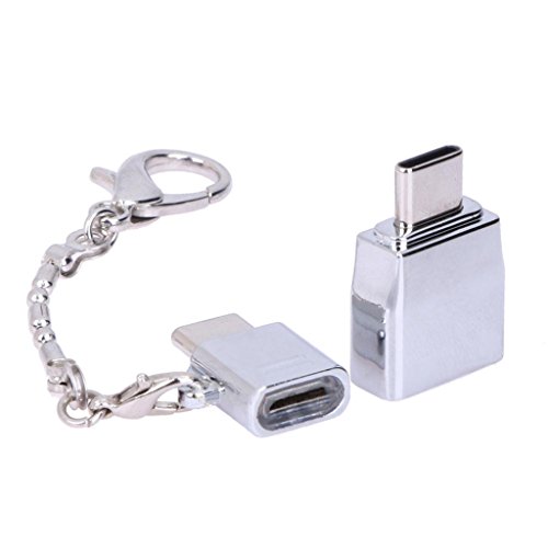 MagiDeal USB C auf Micro USB Adapter, Typ-C Stecker USB 3.0 Buchse OTG Adapter für Tablet PC - 4
