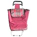 AllExtreme Multipurpose Shopping Trolley Cart with Front Cooler Bag Heavy Fabric Waterproof and Chair(Maroon) RS.1900.00
