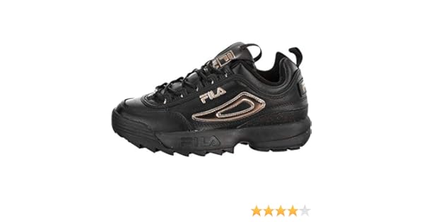 fila disruptor black and rose gold