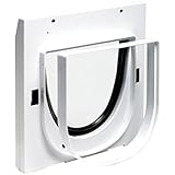 PetSafe Tunnelverlängerung weiß, 1,8 cm Verlängerung für PetSafe Staywell Katzenklappe Classic  919SGIFD, wetterfest