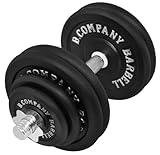 Hantelscheiben mit B. Company Barbell Aufschrift und Kg-Angabe (eingeprägt)