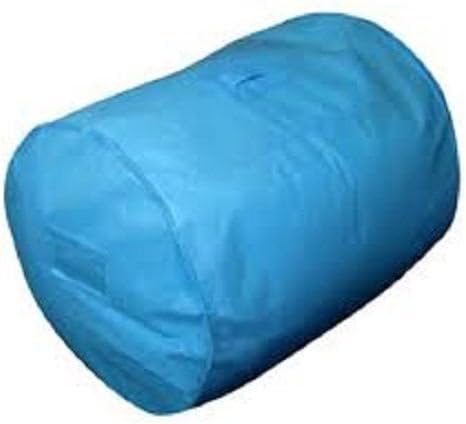 Large Breathable Duvet Storage Bag, Light Blue Suitable for King Size or Multiple Bedding