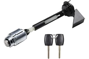 YUCKMZ Kit de reparación de bloqueo de liberación del capó ensamblado con 2 llaves 1355231 4M5AA 16B970AB 7M5AA 16B970AA compatible con Ford Focus MK2 II 2004-2012 C-Max Kuga