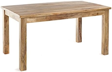 Dorset farmhouse soild hard wood dining table 150cm 5ft light oak/natural finish
