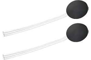 2 stycken 12V LED touch-dimmer-strömbrytare dold (svart), DC 3,3–24V 5A