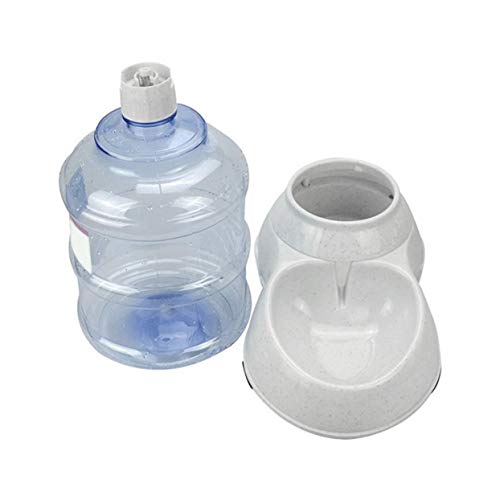 Preisvergleich Produktbild Tellaboull Heimtierbedarf Hund Automatische Spender Wasserzufuhr Futterautomat Futternäpfe Für Hunde und Katzen 3.5L Große Kapazität