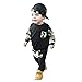 Produktbild Bekleidung Longra Kleinkind Neugeborene Baby Jungen Kleidung mit Camouflage Sweatshirts Langarmshirts Tops + Camouflage Lang Hosen Babykleidung Outfits Kleider Set(0-24Monate) (100CM 24Monate, Black)
