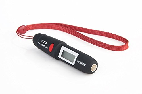 Revesun Mini Infrared Thermometer Pen/Non-contact IR Temperature Measurement Pen With Strap LCD Display Type range:- 50Ã‚Â°C to 220Ã‚Â°C (-58Ã‚Â°F- 428Ã‚Â°F)Black by Revesun