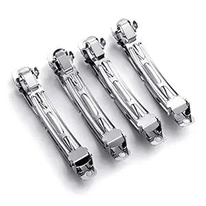 UJOY French Barrette Hair Clips Craft DIY Decorate 7cm - Pack of 20 pieces