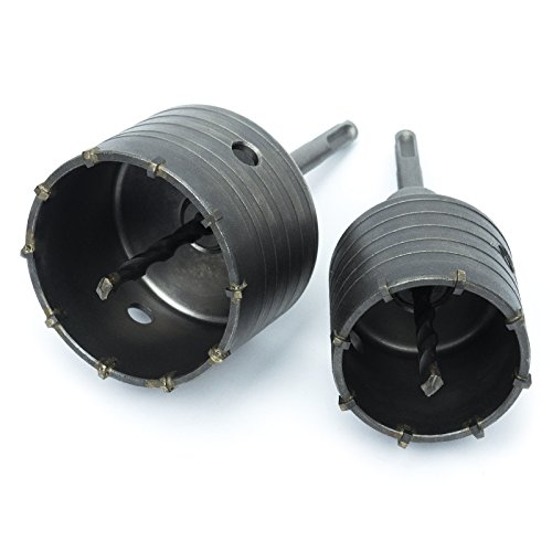 SDS Plus Bohrkrone Set Dosenbohrer Lochbohrer 65mm + 85mm FT0558 - 2