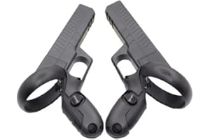 AOKICASE Accessoires de Jeux de contrôleur VR Équipement pour Oculus Quest/Rift s VR Game Gun pour Oculus Quest/Rift s Accessoires,P-istol Poignée Accessoires pour Jeu FPS,expérience de tir de Jeu améliorée
