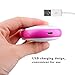 inkint Portable Electric Rechargeable Lady Cordless Hair Shaver Trimmer Leg Underarm Bikini Line Hair Remover Razor with USB Charger for Women Skin Beauty
