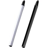 Microcase Universal Telefon Tablet iPad Teleskopik Uzayabilir Akıllı Tahta Sunum Kalemi 88 cm - AL3546 (Siyah)