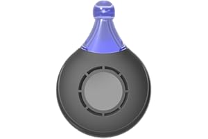 WWYY Ultraschall Floh Und Zeckenschutz Pet Ultraschall Anhänger Gegen Zecken USB-Aufladung, blinkendes Licht zur Vermeidung von Verlusten in der Nacht, geeignet für Katzen und Hunde (Schwarz)