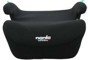 Nania Réhausseur bas voiture enfant, 6-12 ans, 126-150 cm, Réhausseur Siège Auto, Compact et Léger (< 1 kg), Installation avec la Ceinture de Sécurité