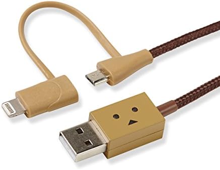 cheero mart CHE-225 DANBOARD USB Cable with Lightning & Micro USB connector-50cm
