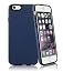 Produktbild iMummy The hybrid - TPU Hülle Echtes Nubukleder iPhone 6/6s (4.7) blau