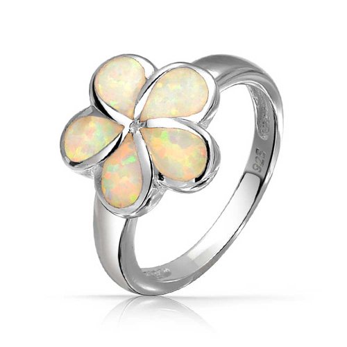 Personalized Boho Gemstone Green Created Opal Inlay South Western Nature Wrap Ivy Laurel Leaf Ring Western Jewelry For Women Teen .925 Sterling Silver Custom Engraved