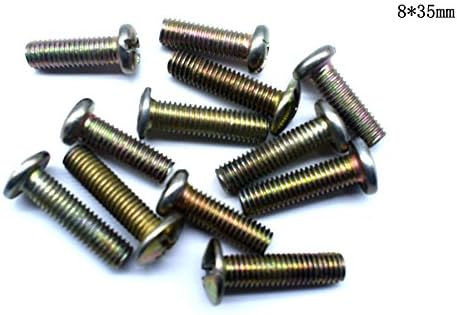 M8*35MM DIY Machine Screw Plat Head Philips Machina Screw Head Shapes for Cabinet and CupBoard Bolts