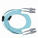 Produktbild Stillshine OM2/OM3 SC-SC LWL Patchkabel Multimode 50/125µm Duplex Glasfaser Kabel mit Schutzhülle aus Edelstahl,Fiber Optic Cable (1 Meter)