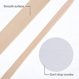 200 Pieces Waxing Strip Non-Woven Wax Strip Hair Removal Wax Strips and 200 Pieces Wax Applicator Sticks - Image 2
